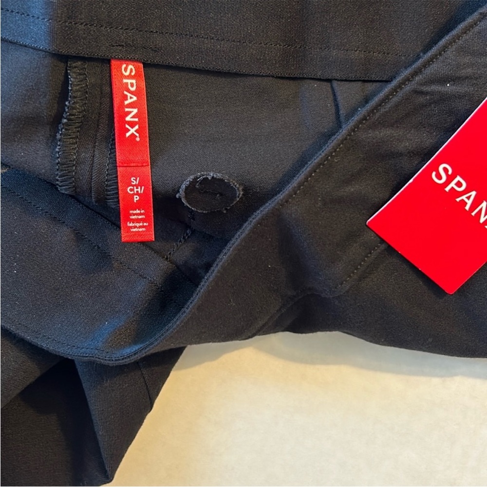 Spanx Small Regular Pants Polished Ankle Slim On-The-Go in Classic Black NWT - Picture 9 of 10